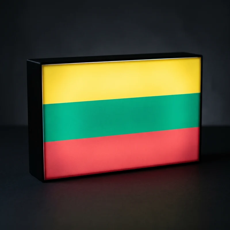 Litauen Flagge Lampe