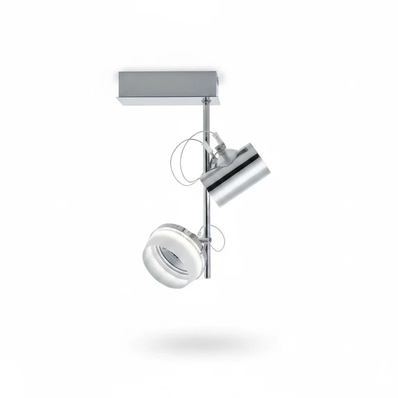 30 W LED Deckenleuchte Nota C2 silber dimmbar Ø125 mm – Ø 12,5 cm cm | Relco S.r.l