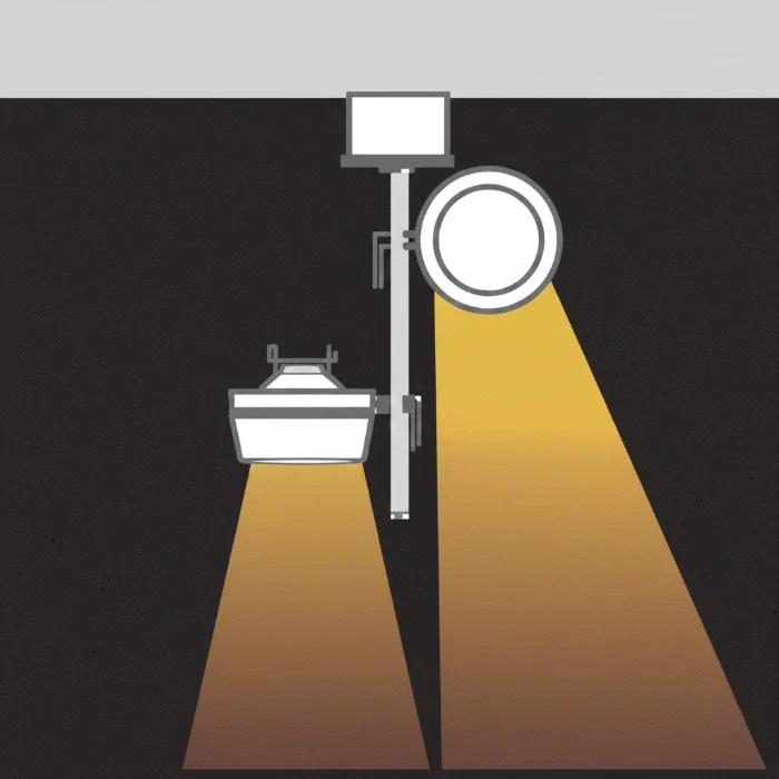 30 W LED Deckenleuchte Nota C2 silber dimmbar Ø125 mm – Ø 12,5 cm cm | Relco S.r.l