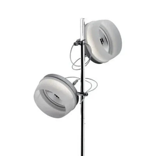 Minimalistische Design LED Stehleuchte NOTA F2 – 2-flammige Leselampe mit verstellbaren Armen, 180 cm