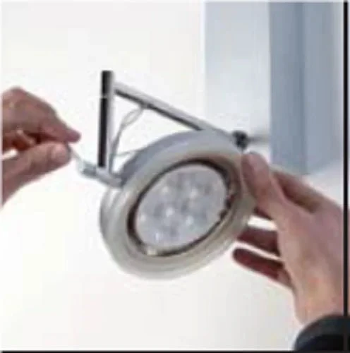 Wand- & Deckenstrahler NOTA W1 – dimmbar – QR111 / AR111 Spot – Design-Strahler 12V – chrom