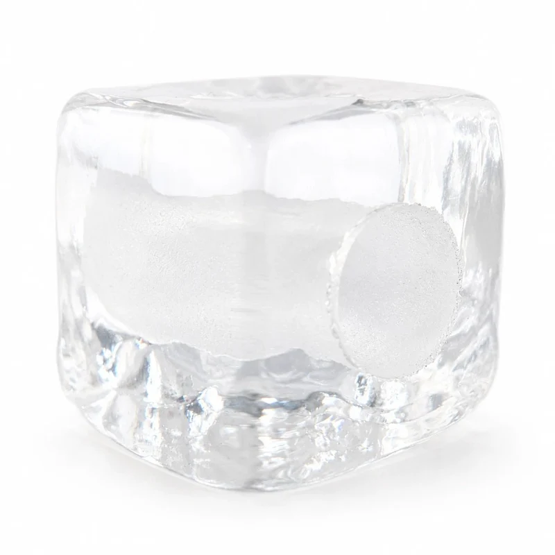 Lampenglas G4 Würfel klar 25 x 25 mm – Ersatzglas mit 11 mm Aufnahme