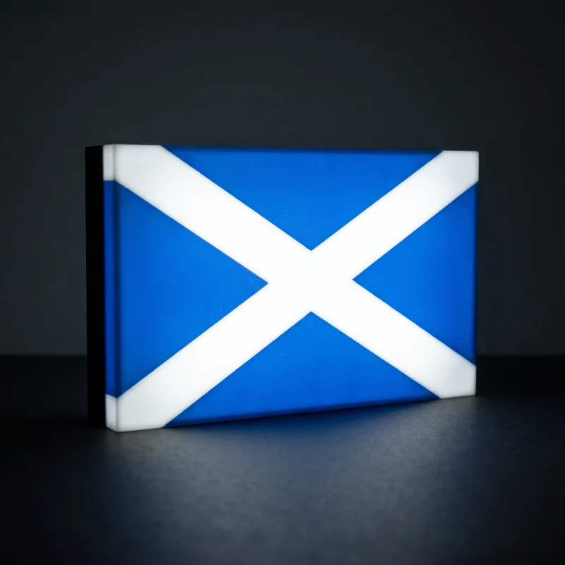 Schottland Flagge Lampe