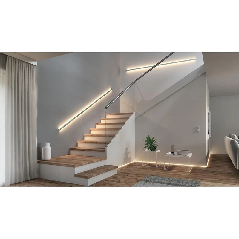 LED Strip Profil Duo 2m Alu-Eloxiert