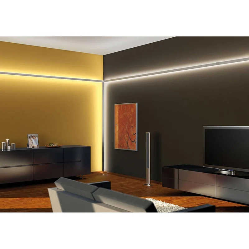 LED Strip Profil Duo 2m Alu-Eloxiert