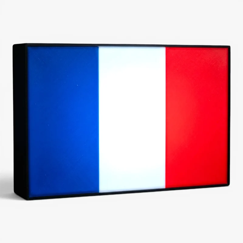 Frankreich Flagge Lampe