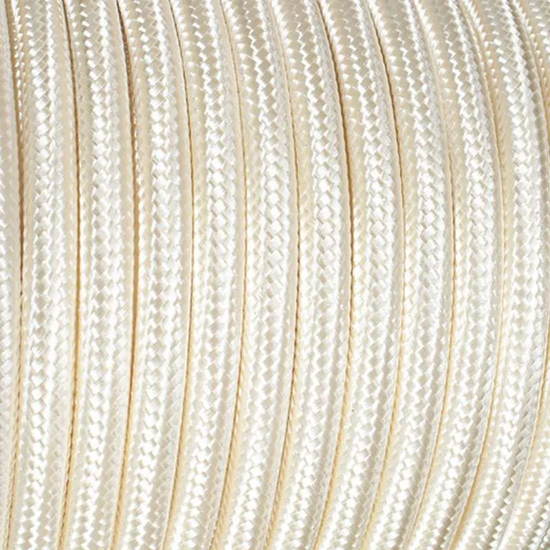 Funktional: 1 m Textilgewebekabel (2-adrig, 0,75 mm²) für Lampen ~2760