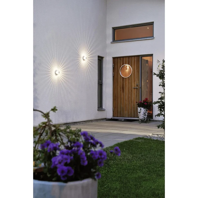 B-Ware Konstsmide Außenwandleuchte Gartenleuchte Monza 7900-310 LED Lampe Aluminium