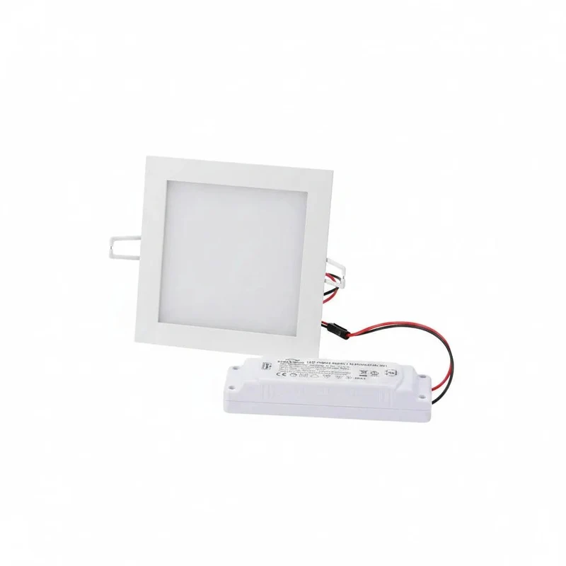 30 W LED Einbaustrahler eckig – dimmbares Downlight 230 V, warmweiß (3000 K)