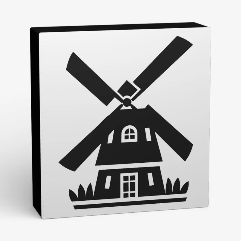Windmühle Lampe