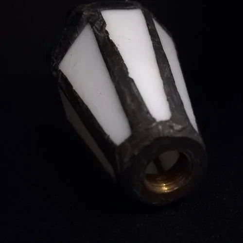 Lampenglas Tiffany weiß – Ersatzglas aus Glas für G4