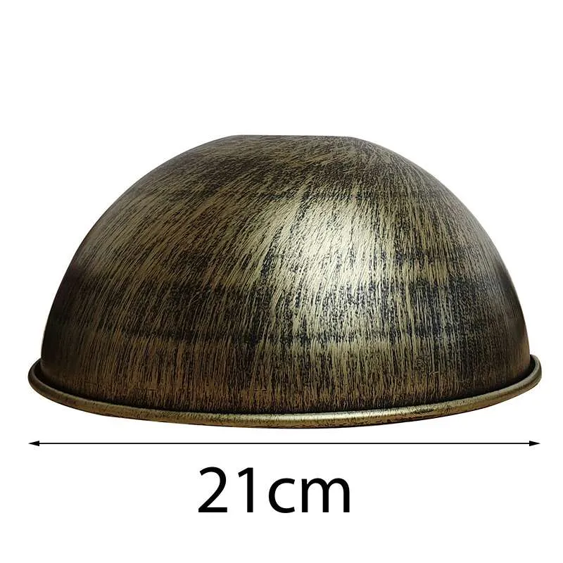 Retro Easy Fit Lampenschirm Metall | Ø 21cm ~2146