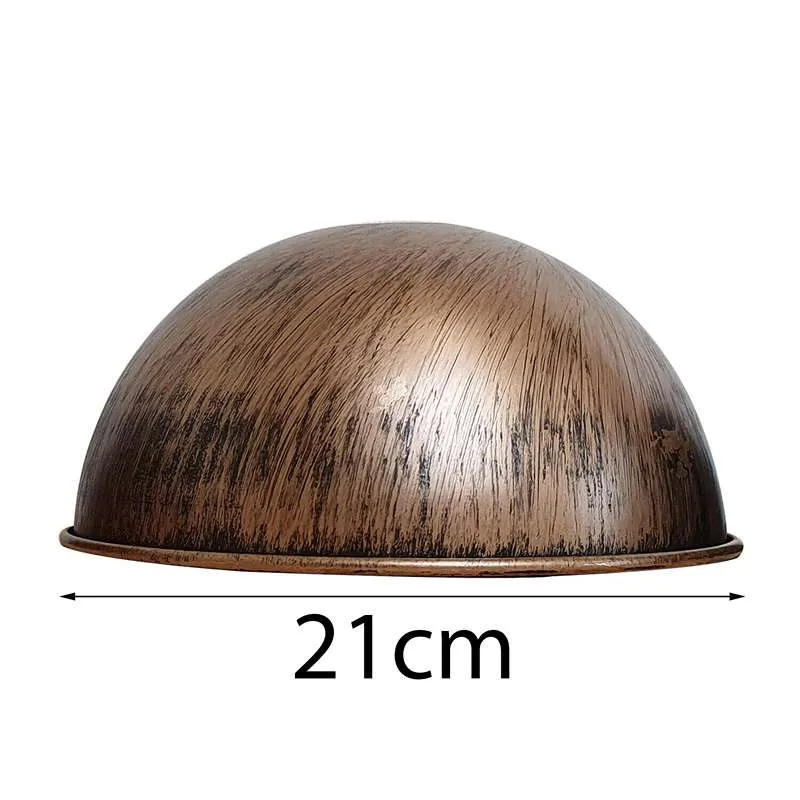 Retro Easy Fit Lampenschirm Metall | Ø 21cm ~2146