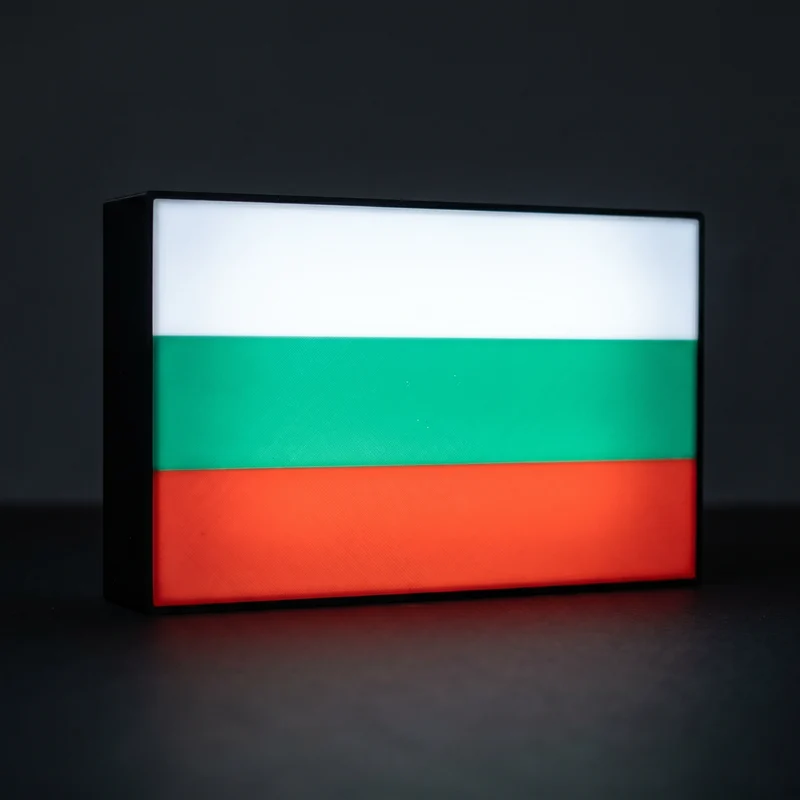 Bulgarien Flagge Lampe