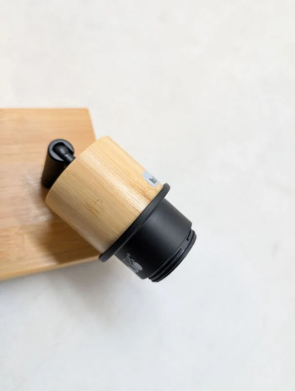 B-Ware GOOD&MOJO Tischleuchte Holz verstellbar 2-flammig LED Lampe Leuchte natur