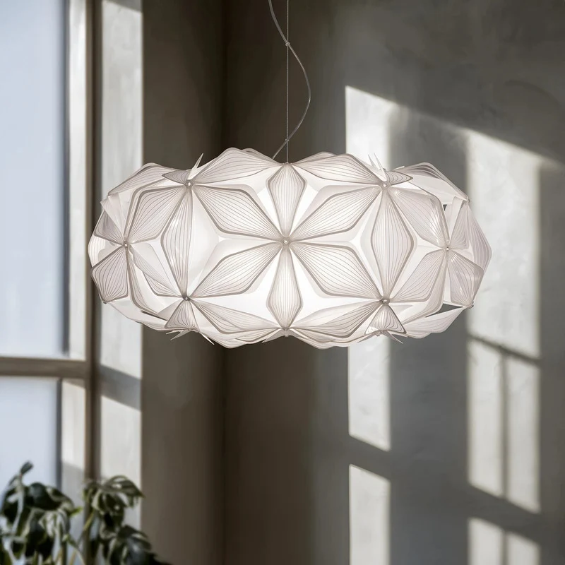 B-Ware Slamp Pendelleuchte Hängeleuchte C'EST LA VIE LED Lampe Leuchte weiß Ø53cm