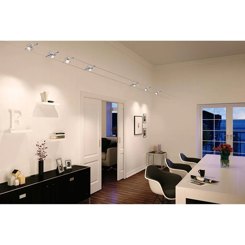 GU5,3 LED 6,5W Reflektor 2700K Warmweiß Chrom-Matt