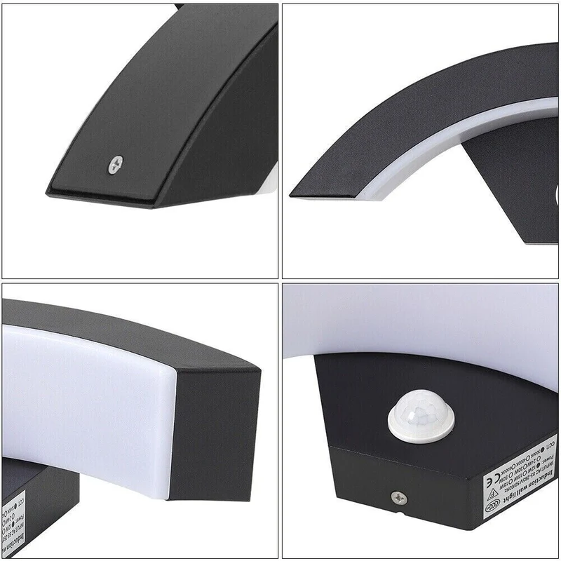 18W LED Außenleuchte mit Bewegungsmelder Wandleuchte~2565