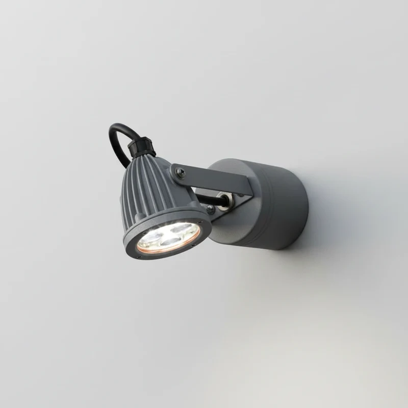 LED Außen Wandleuchte Rotterdam IP44 grau