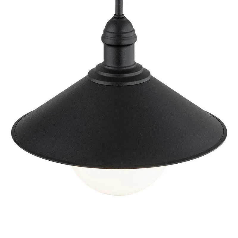 B-Ware Argon Außenwandleuchte Enduro LED Gartenlampe Lampe schwarz IP44 E27 Glas Stahl