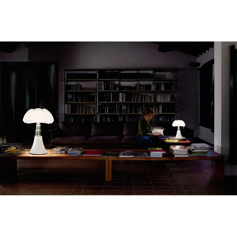 B-Ware Martinelli Luce Tischlampe Minipipistrello LED Lampe dimmbar weiß Leuchte