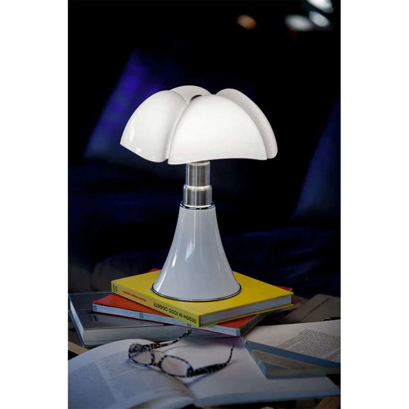 B-Ware Martinelli Luce Tischlampe Minipipistrello LED Lampe dimmbar weiß Leuchte