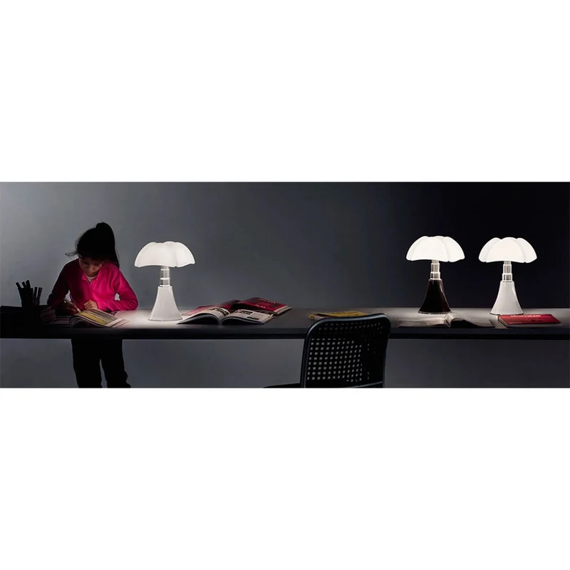 B-Ware Martinelli Luce Tischlampe Minipipistrello LED Lampe dimmbar weiß Leuchte