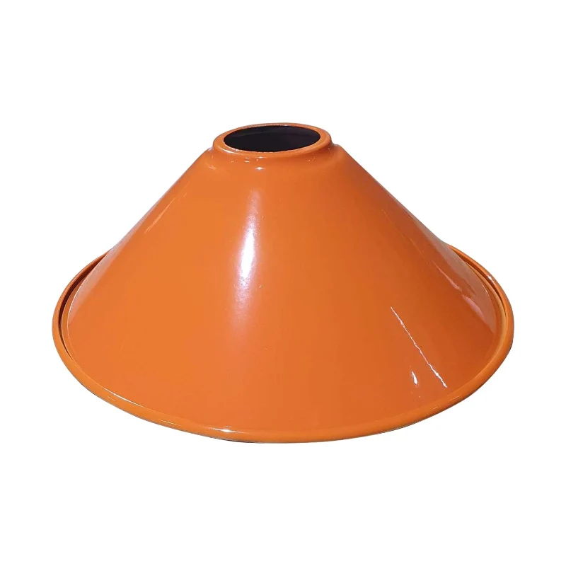 Vintage Lampenschirm Metall 22cm E27 Bunter Deckenleuchte ~1334