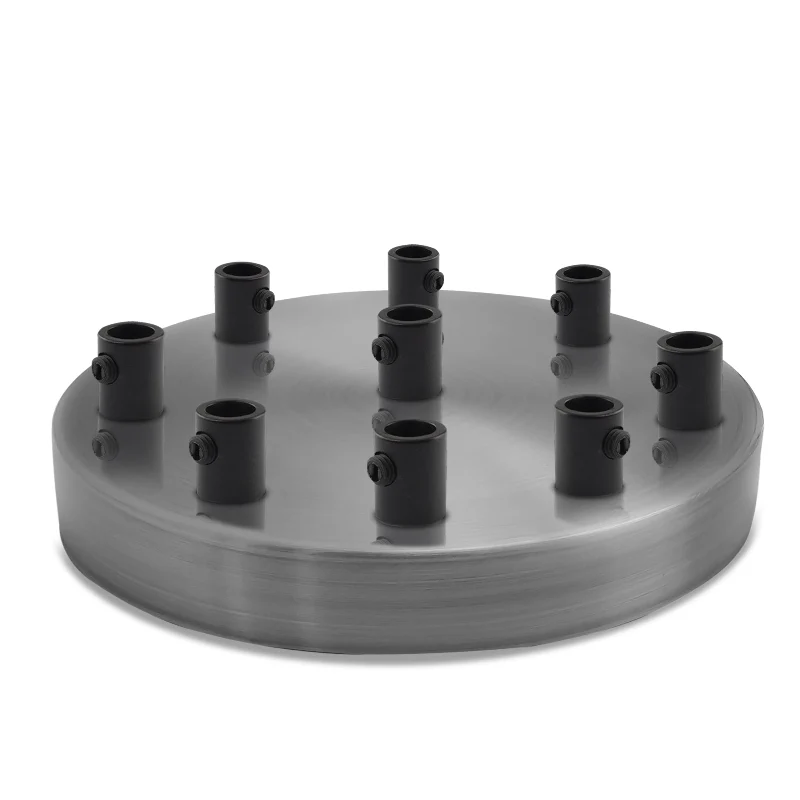 LEDSONE 9-fach Deckenbaldachin Metall - DIY Pendelleuchte ~2689
