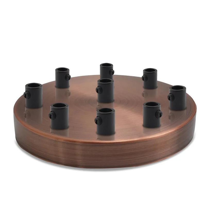 LEDSONE 9-fach Deckenbaldachin Metall - DIY Pendelleuchte ~2689