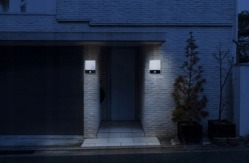 Elegante LED Außenleuchte | Anthrazit Sensor~2564