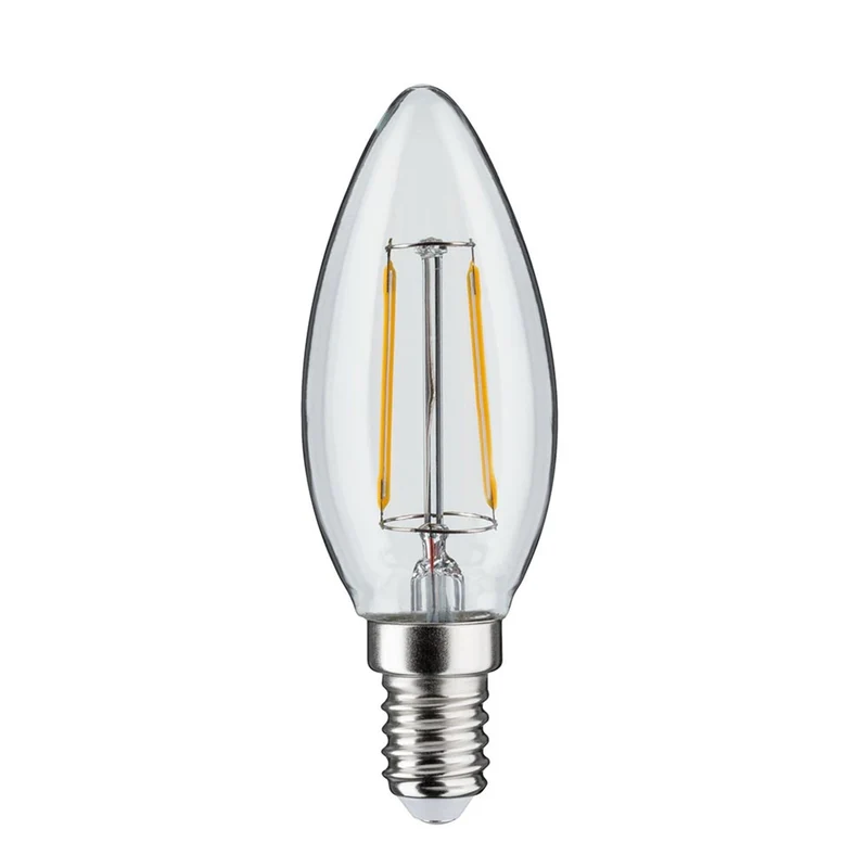 E14 2,6W Leuchtmittel 5er Bündel LED Filament 2700K Kerze Klar
