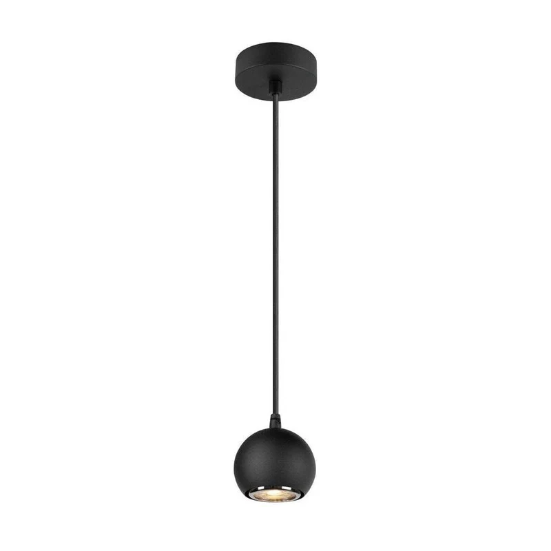 B-Ware SLV Pendelleuchte Light Eye 90 dimmbar Hängelampe Lampe schwarz-matt 6W GU10