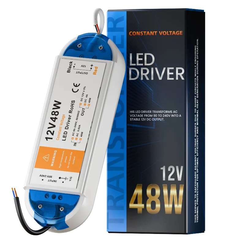 12V LED Netzteil 48W 4A Trafo für LED Lampe ~1079