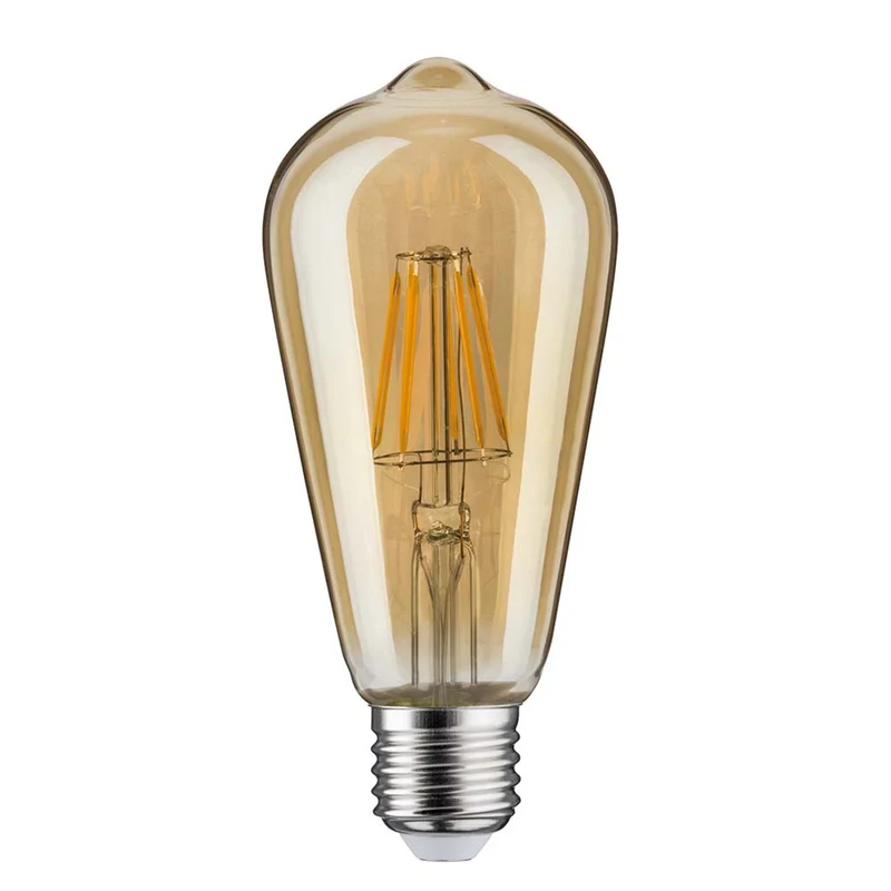 LED Vintage Rustika 6W E27 Gold Dimmbar 1700K
