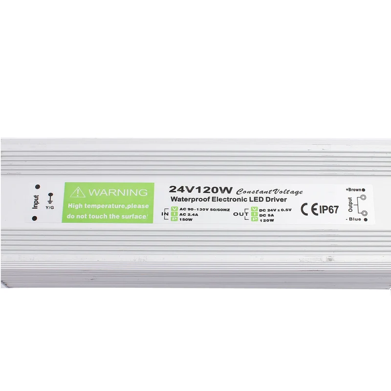 LED Netzteil Wasserdicht 24V DC 120W 5A IP67~2421