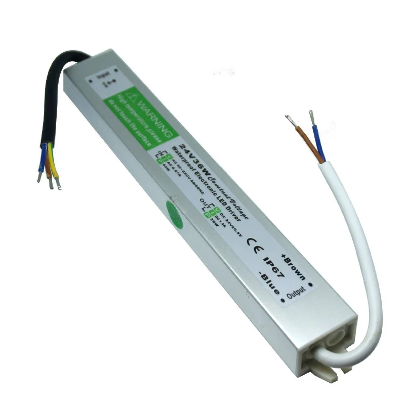 36W LED Netzteil 24V IP67 Wasserdicht Treiber ~2420