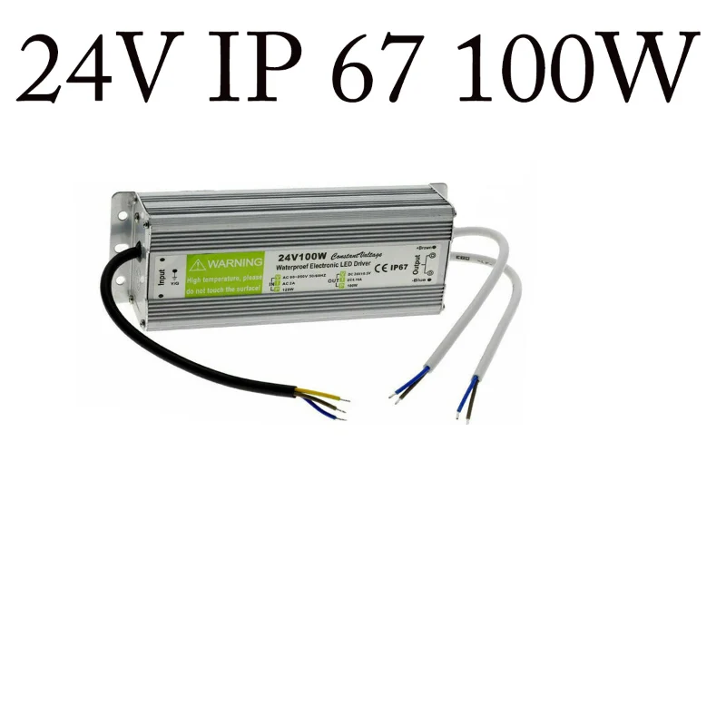 24V LED Netzteil 100W – IP67 Wasserdicht für Außen ~2416