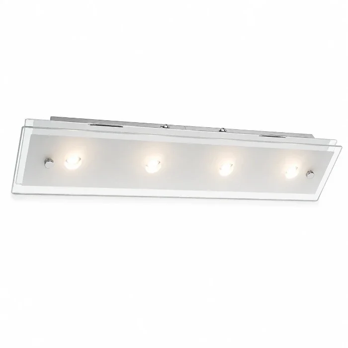 ESTO Lumiera LED-Wandleuchte 46 cm – weißes Glas, 840 lm, 3000 K
