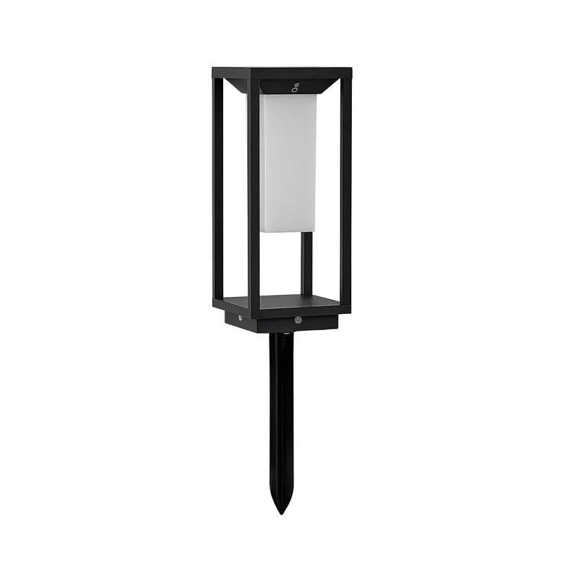 B-Ware Lucande Eliel LED-Solarsockelleuchte Wegeleuchte Gartenleuchte Deko-Wegelicht