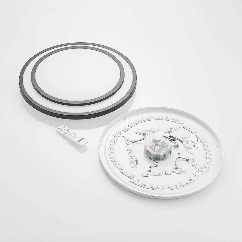 B-Ware Lindby Essina LED-Deckenlampe Deckenlampe Deckenstrahler Lampe Licht CCT dimmbar