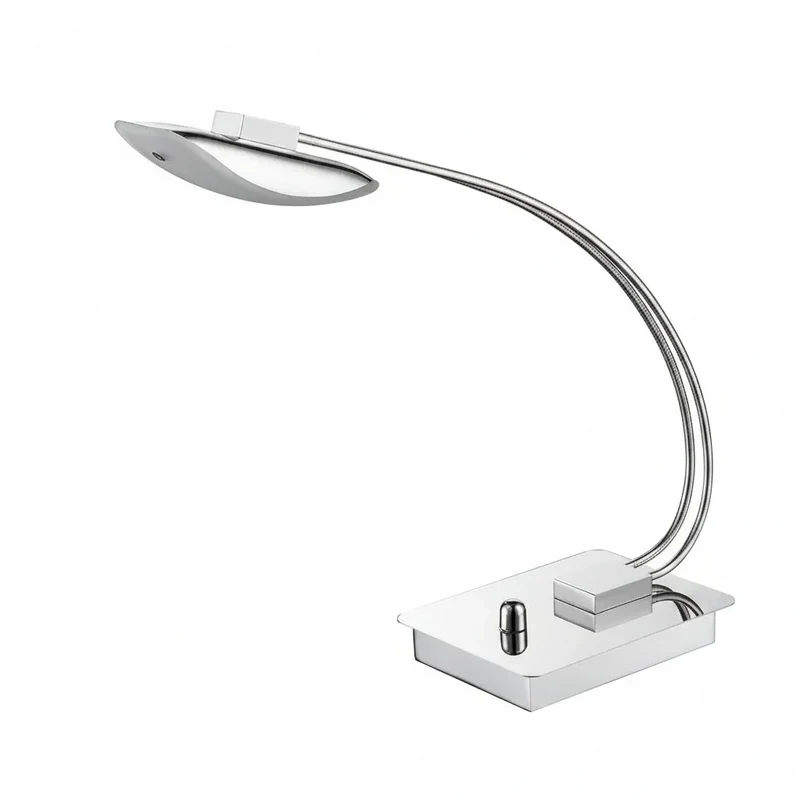 LED Schreibtischleuchte BARCA Chrom dimmbar Schreibtischlampe