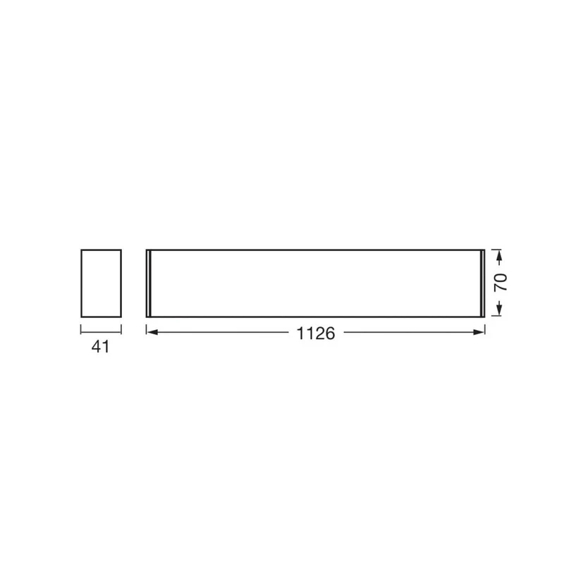 B-Ware OSRAM Deckenleuchte Lampe OFFICE LINE CUBOID CLG 30W LED dimmbar weiß 3-stufig