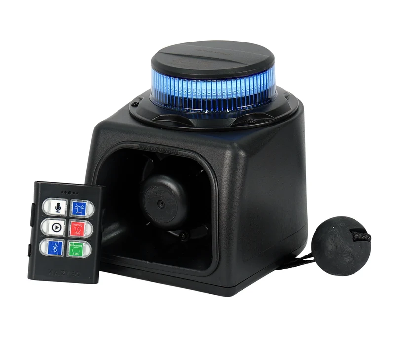 MoWa 2 | Mobile Warnanlage mit Durchsagefunktion, Recorder und Bluetooth | Magnethalterung | KatWarn