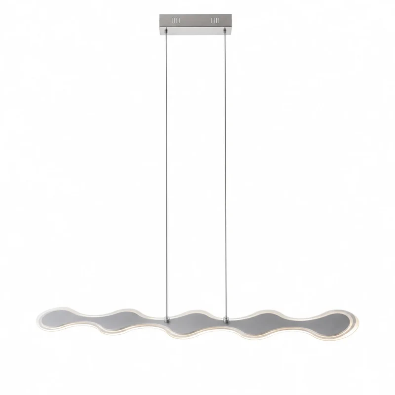 LED Pendelleuchte im Wolke-Design – Moderne Balkenleuchte warmweiß 15W