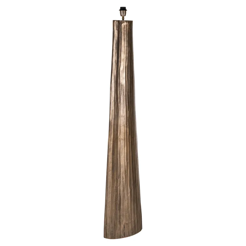 Stehlampe Velune Brass Antique – Design-Leuchte mit E27-Fassung