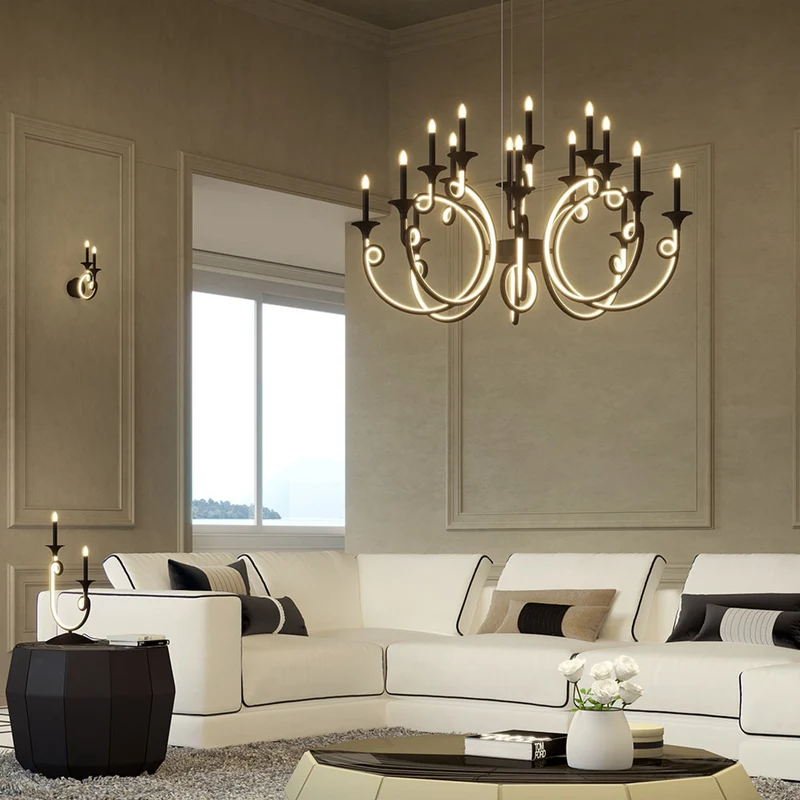 LED-Tischleuchte Chateau in Kerzenhalterform