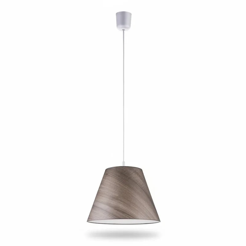 Hängeleuchte aus PCV, Teak Braun , FLI 217031