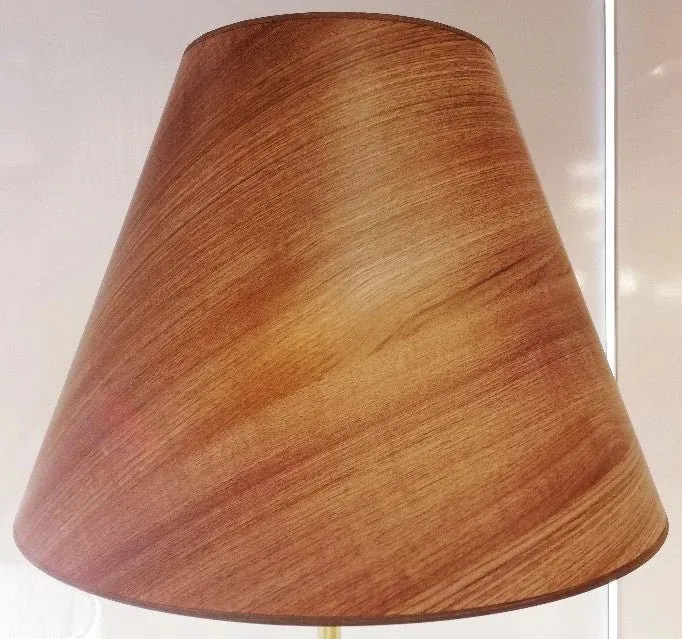 Hängeleuchte aus PCV, Teak Braun , FLI 217031