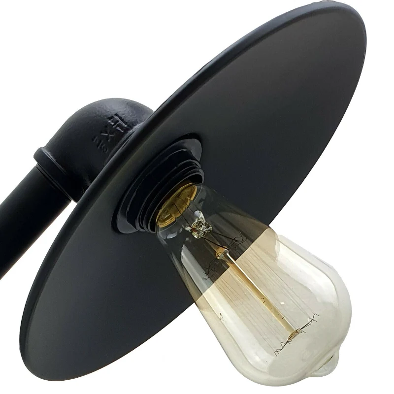 Designer tischlampen, schwarz, 40 cm hoch, Nachttischlampen~2320